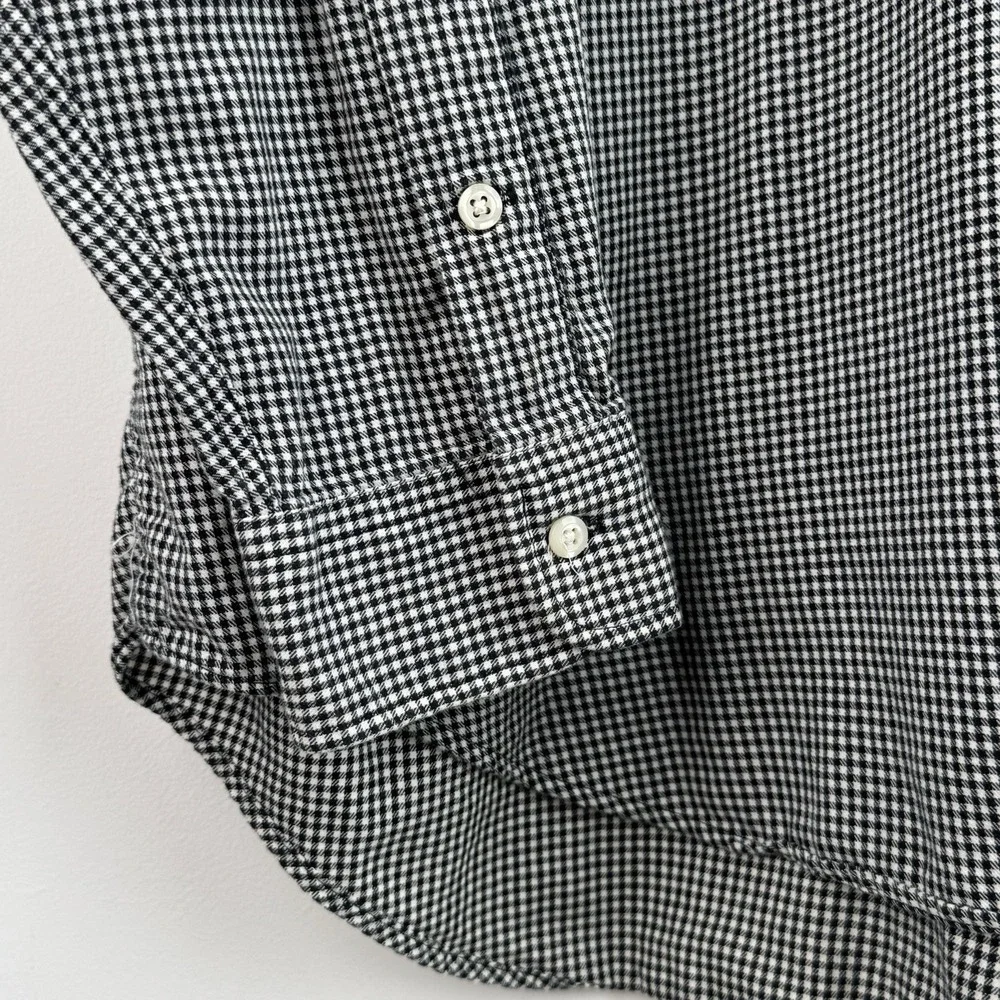 Polo Ralph Lauren Lowell Sport Button Up Shirt Mens XL Blue Plaid Long Sleeve